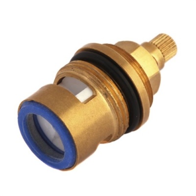 Replacement 3/4 inch BSP quarter tap valves with 24 teeth - 53mm tall.