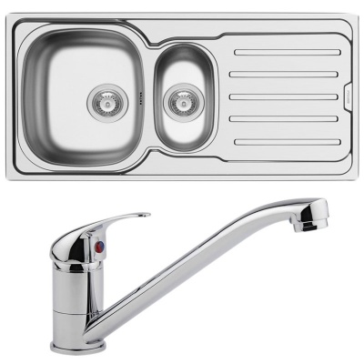 Arley Pro 100 x 50 Kitchen Sink & Tap Pack