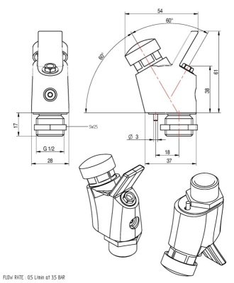 Ares Commercial Drinking Fountain Bubbler