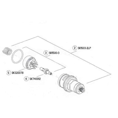 Bristan Sirrus Lever Cartridge Kit