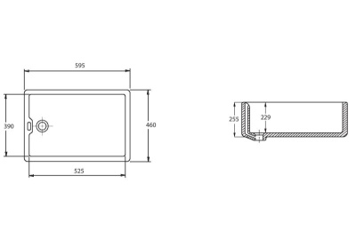 Pro Commercial Belfast Sink Set