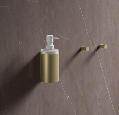 HEWI Metallics Single Hook - Brushed Brass