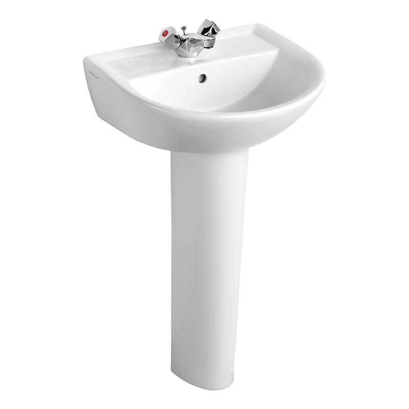 Armitage Shanks Sandringham 21 500mm Washbasin including Pedestal | 1 ...