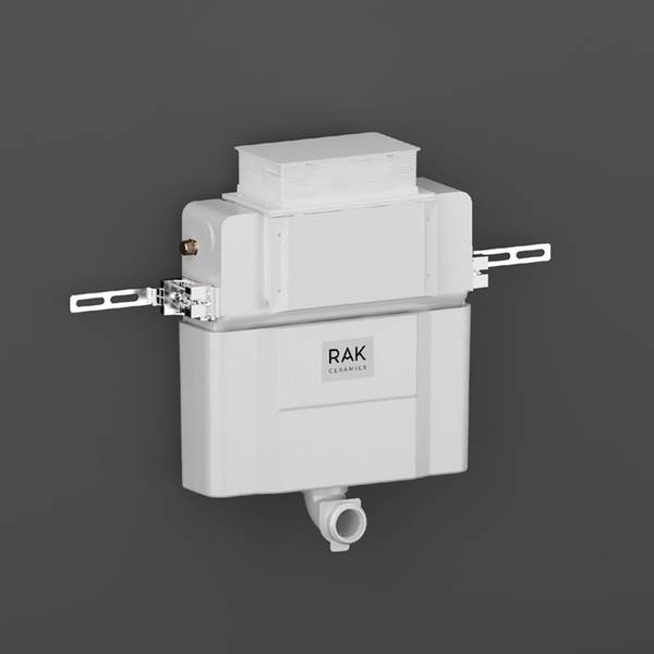 RAK Low Height Concealed Cistern for Back to Wall Pans - 12cm wall thickness