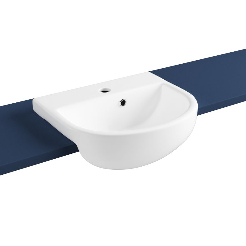 Lecico 50cm Semi Recessed School Basin