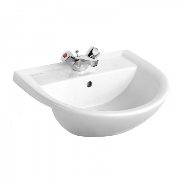 Armitage Shanks Sandringham 21 Semi-Countertop 500mm Washbasin | 1 Tap ...