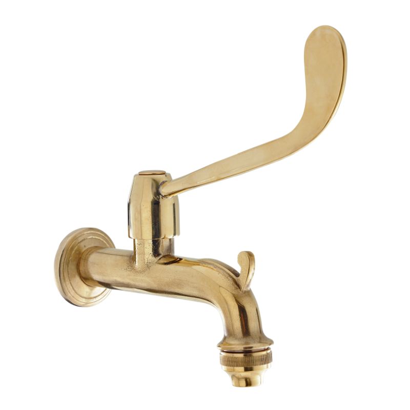 Italian Garden Long Lever Brass Garden Tap