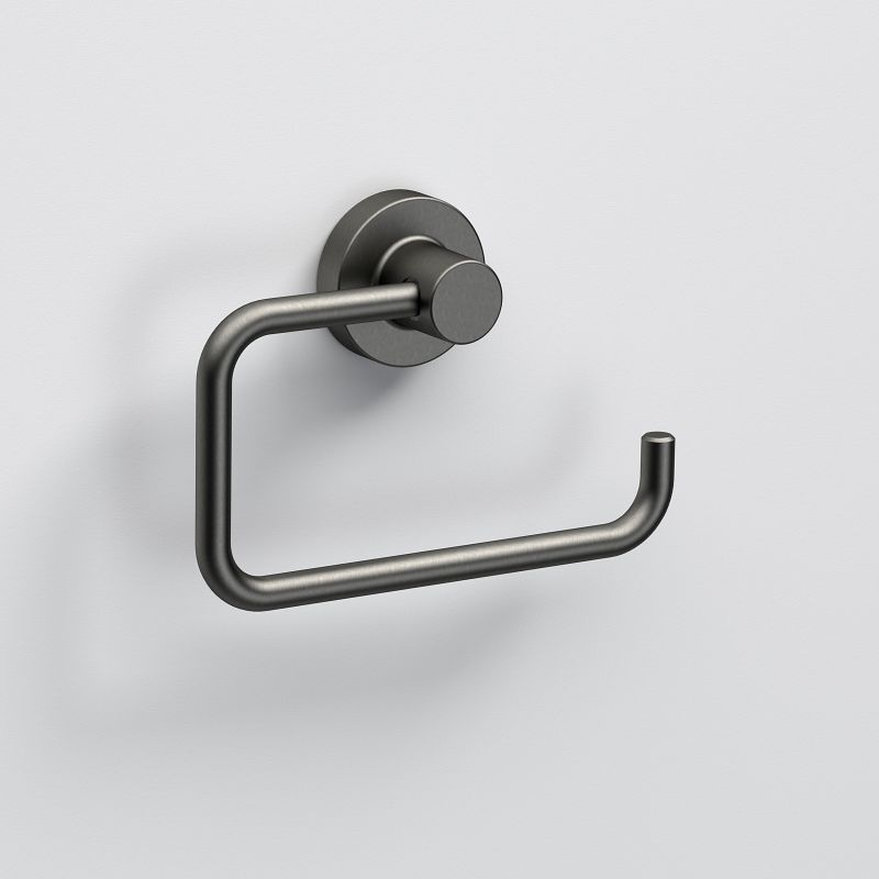 Tecno Project Gunmetal Open Toilet Roll Holder