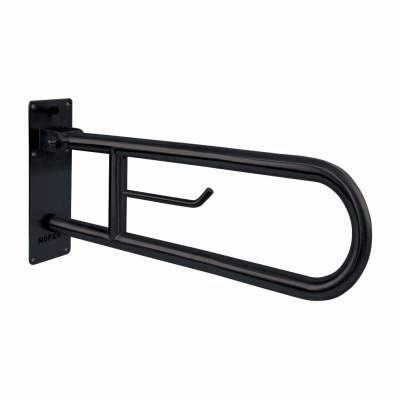 Nofercare 60cm Swing Up Grab Rail - Black