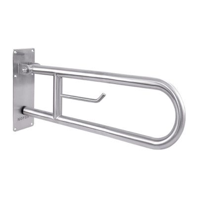 Nofercare 60cm Swing Up Grab Rail - Satin