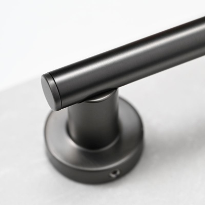 Tecno Project Gunmetal Spare Toilet Roll Holder